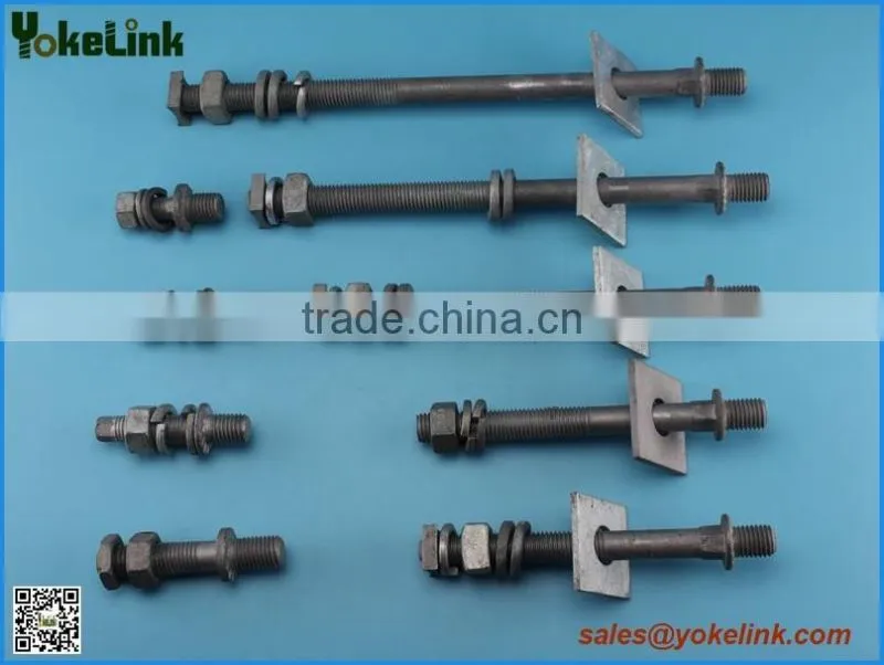 DF19M Line post insulator studs for steel crossarm