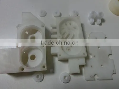 POM plastic black spur gear