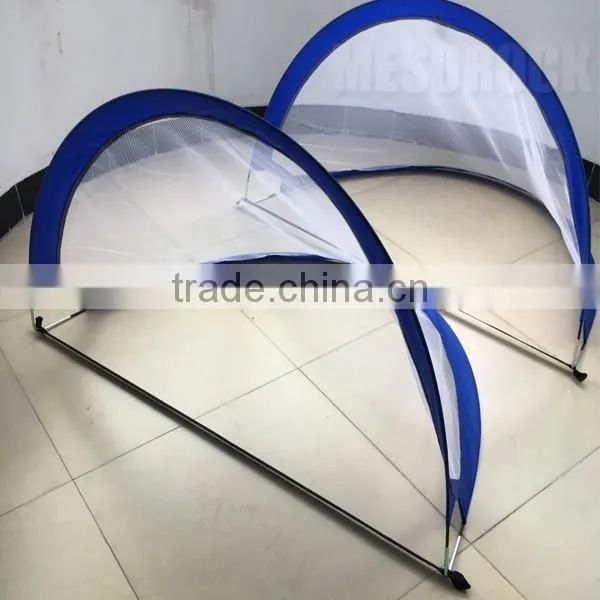 Set of 2 Portable Folding Soccer Sports Goal Portable Soccer Goal Net With Carry Bag Pop Up Soccer Goal
