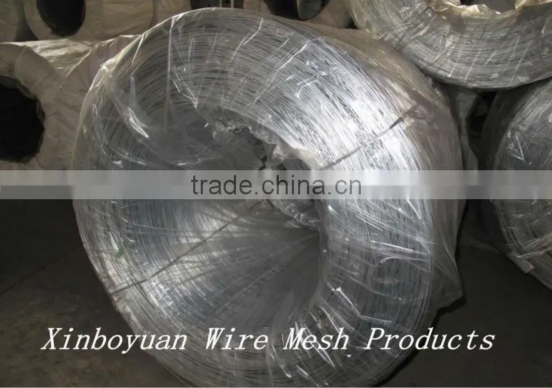 High strain galvanized wire