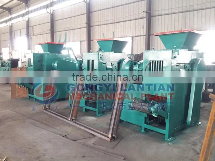 China supplier sludge briquette making machine for clay coal or charcoal material