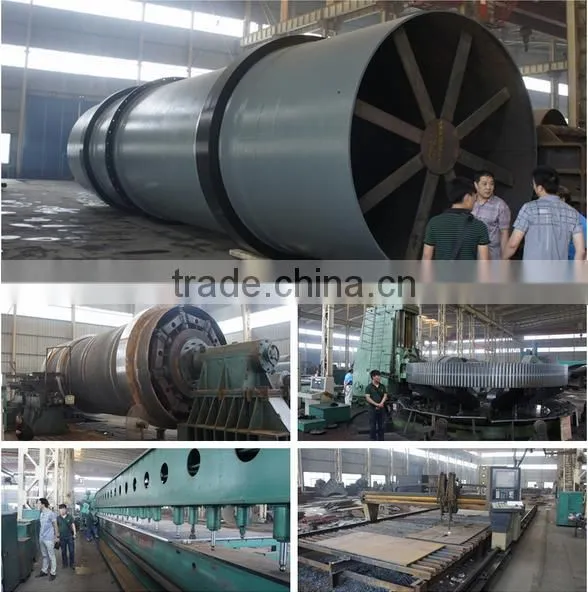 180 to 10000 tpd wet and dry Cement rotary kiln for cement plant