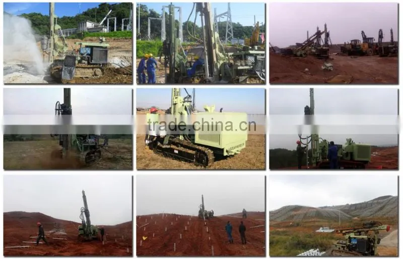 New design SLY550 agricultural irrigation well rock drilling machine for sale