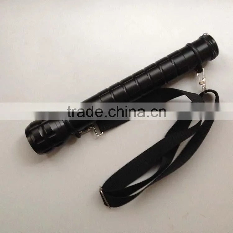 LED torch flashlight zoom flashlight tactical flashlight 3XD batteries flashlight