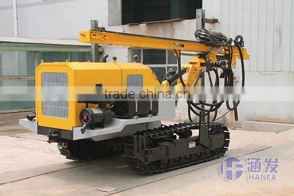 CE certificate ! Quality ensure your best choice ! HF140Y hydraulic crawler rock drilling rig , geotechnical drilling rig