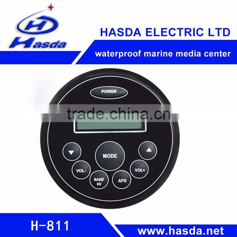 waterproof marine mp3 player with bluetooth stable and easy