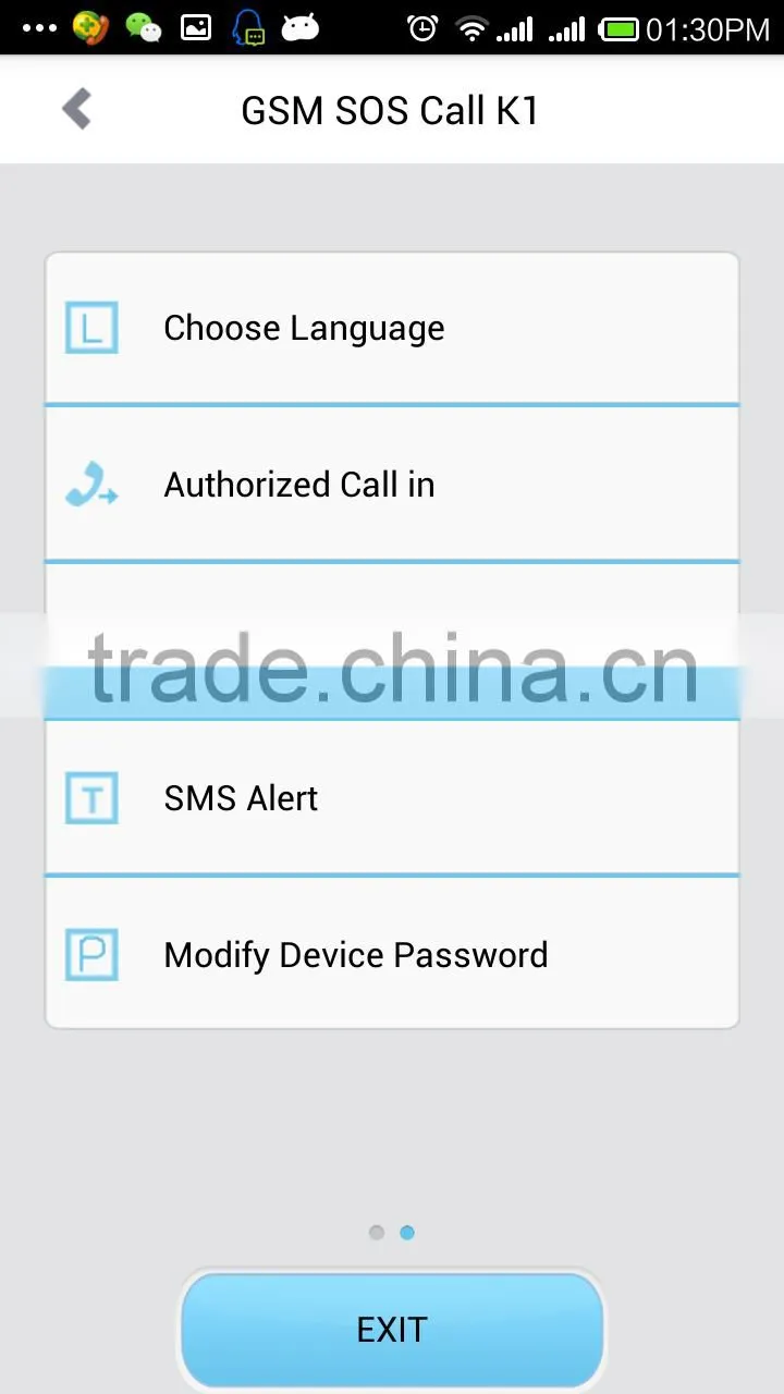 elderly care Emergency Call alarm System gsm auto dialer