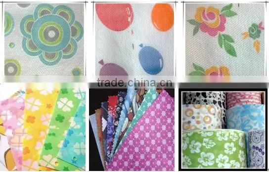 Eco-friendly printing non woven polypropylene fabric