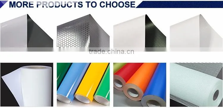 Advertising products pvc flex banner material