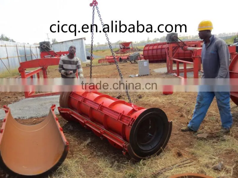 Steel Concrete pipe moulds