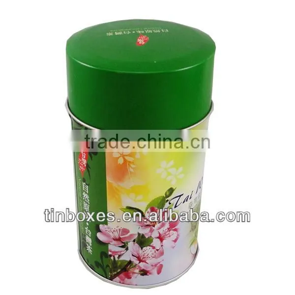 chinese tin tea box(C258-3)