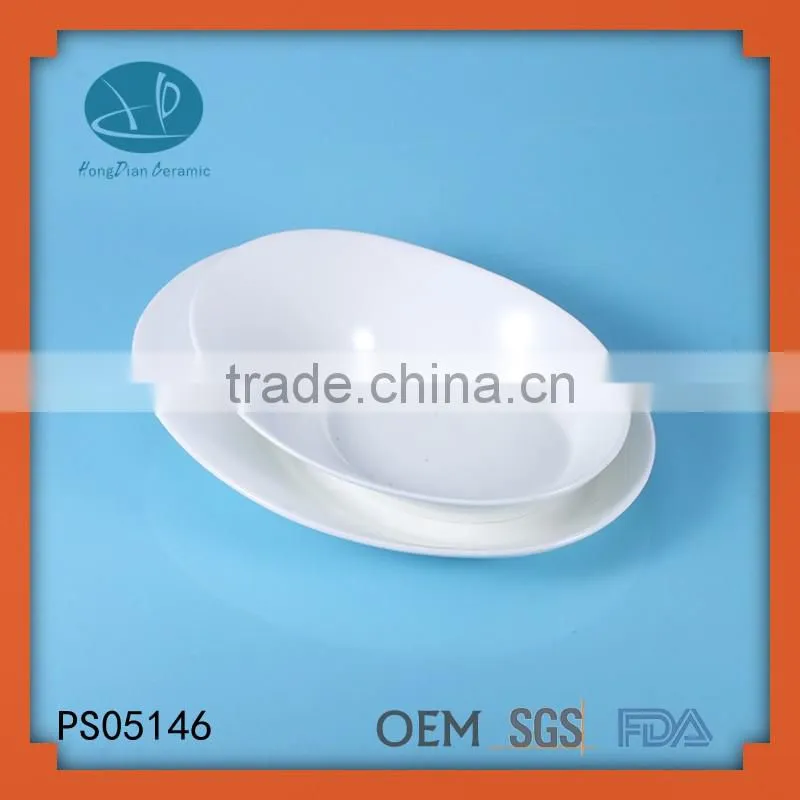 pentagon white ceramic dinner plates bulk