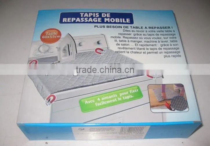 magnetic ironing mat