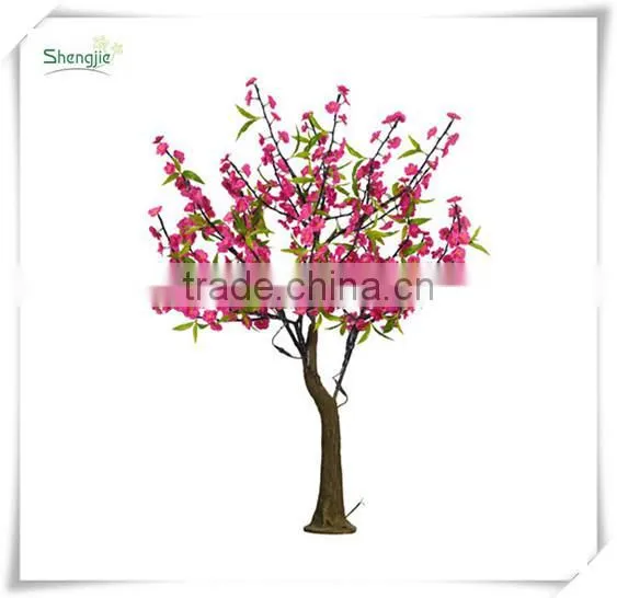 Outdoor Multi-Colored Potted Sequin Artificial led light tree