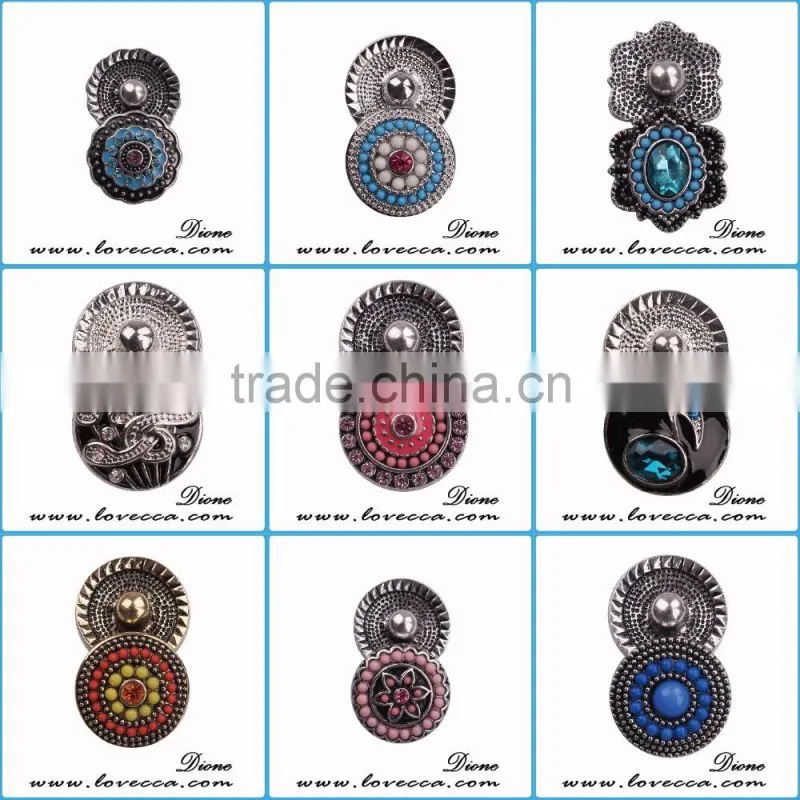 2016 new designs snap jewelry fashion chain design snap button bracelet
