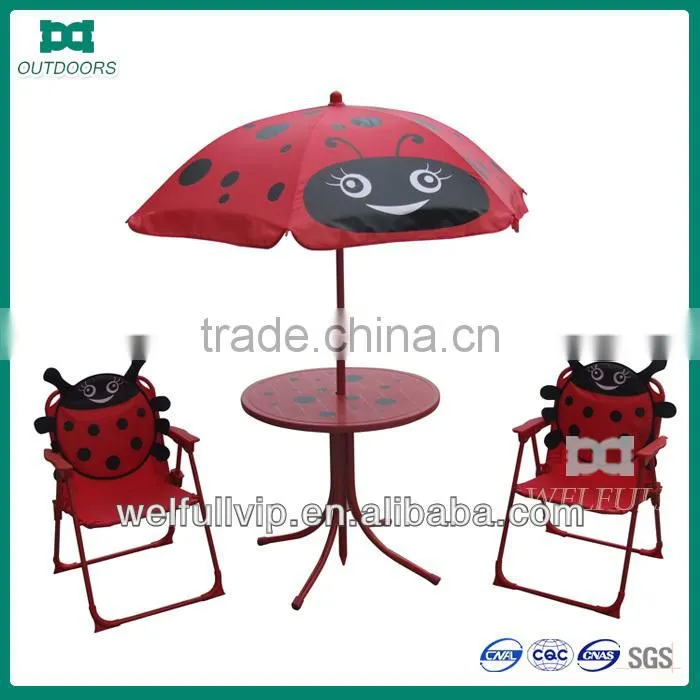 Camping lightweight outdoor folding chair with table