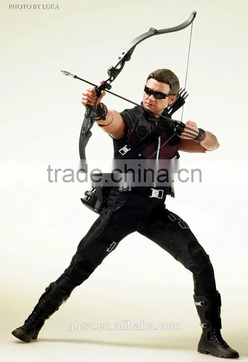 Guo hao custom hot toys marvel hawkeye resin marvel toys
