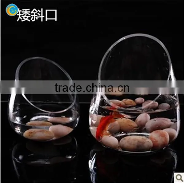 Painted GEM moon shape Vase