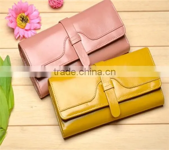 Custom many color woman's leather purse