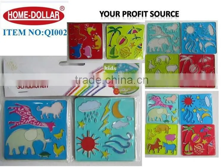 preschool play equipment non-toxic baby play animals children school toys flexible puzzle game plastic ruler manufacturer