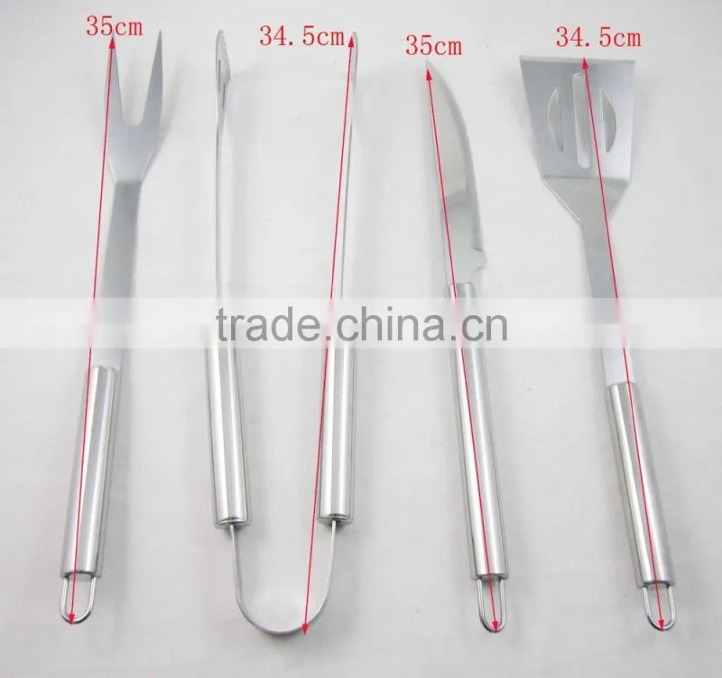Fashion Item Aluminum Case Stainless Steel BBQ Tool Set