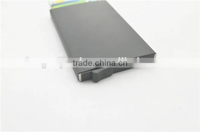 Slim Aluminum Credit Card Holder Metal RFID Protector Wallet