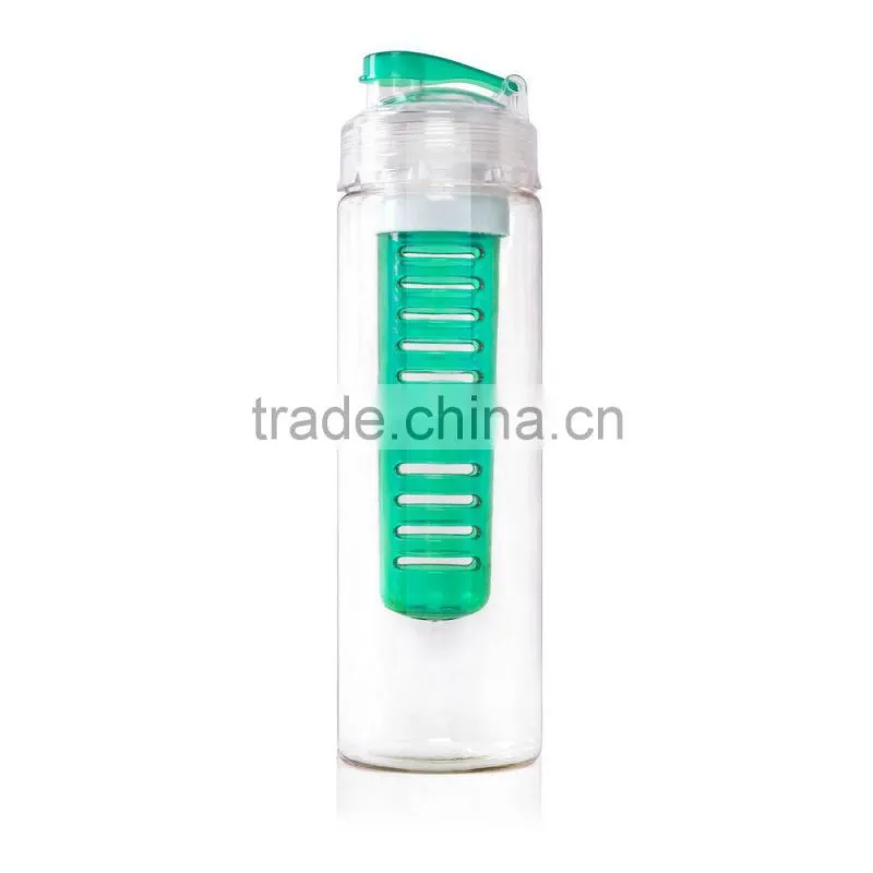 Hot 800ML Health Sports Fruit Infusing Infuser Water Case Lemon Juice Maker Bottle