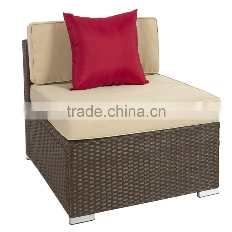 Popular 7 piece outdoor garden furniture patio rattan sofa set garden sofa set for hot sale