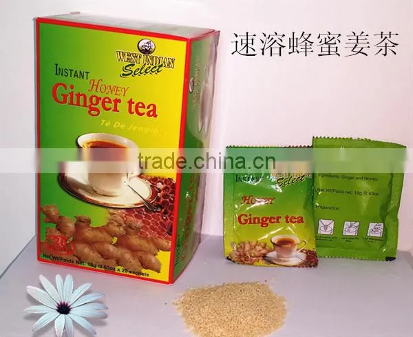 World market hot sales delicious lemon ginger tea drink powder