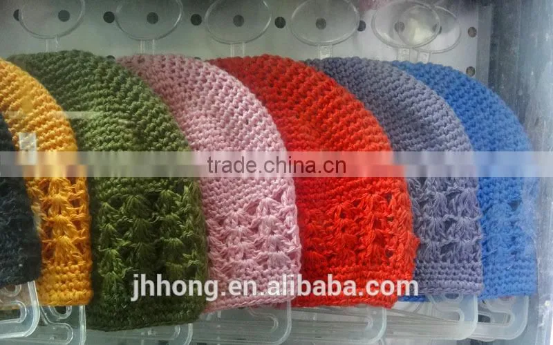 2014 new fashion plain Cotton kufi hats