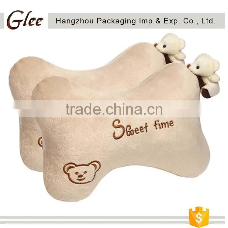 Pretty wonderful trendy Dog Bone Shape Car Neck Rest Pillow