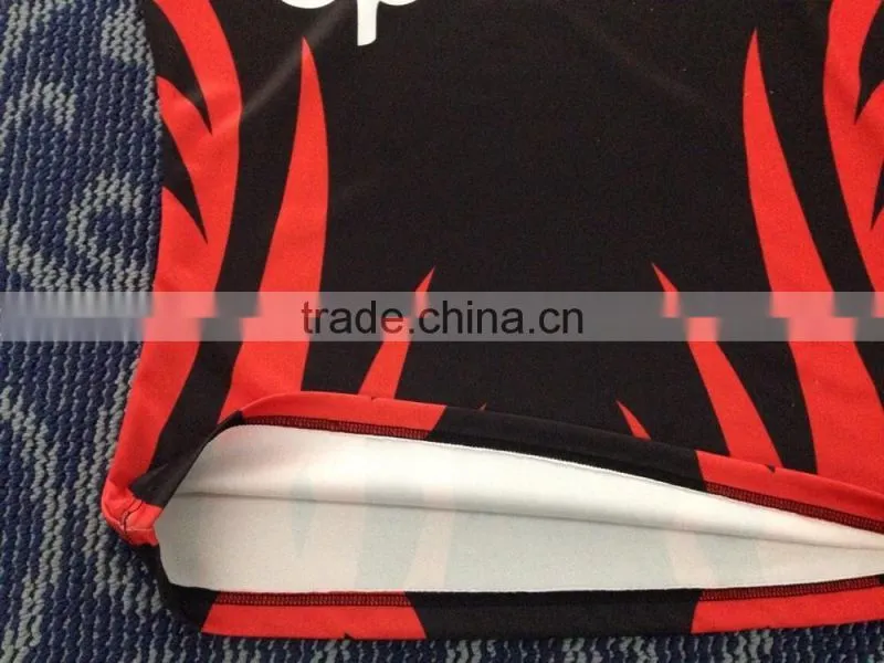 Hongen apparel sublimate rugby football shirt/Rugby Jersey custom size color team jersey in China