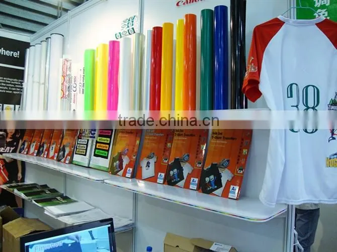 Fashion design garment patterned heat transfer vinyl