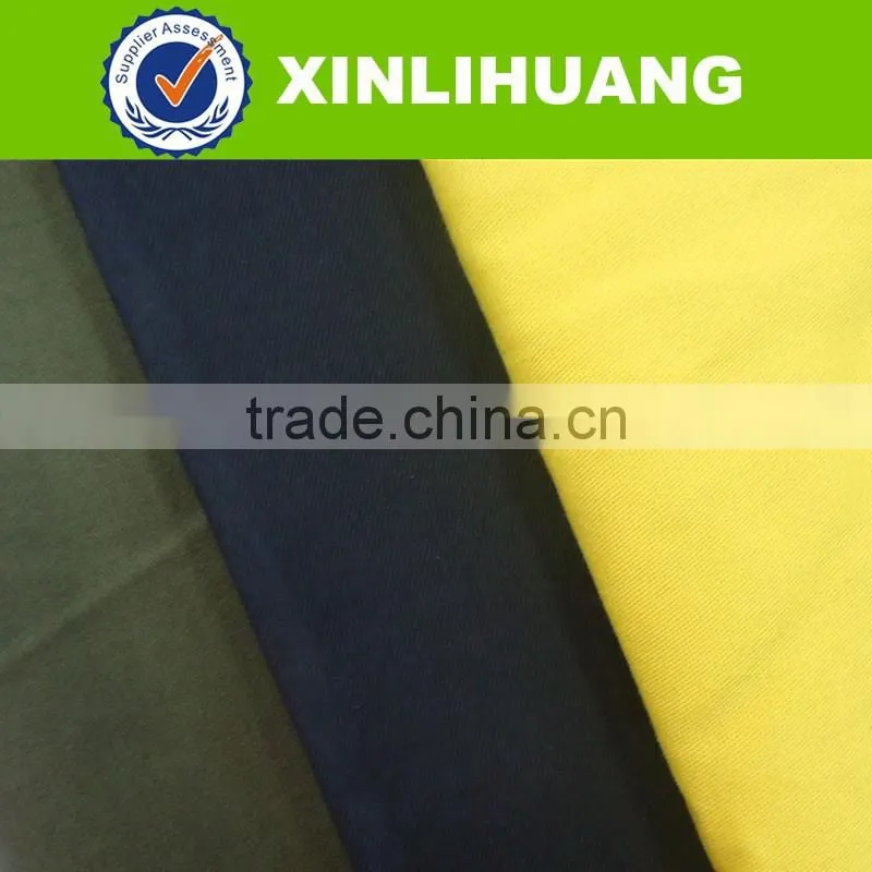 Hot selling 98 cotton 2 spandex fabric for women's pants