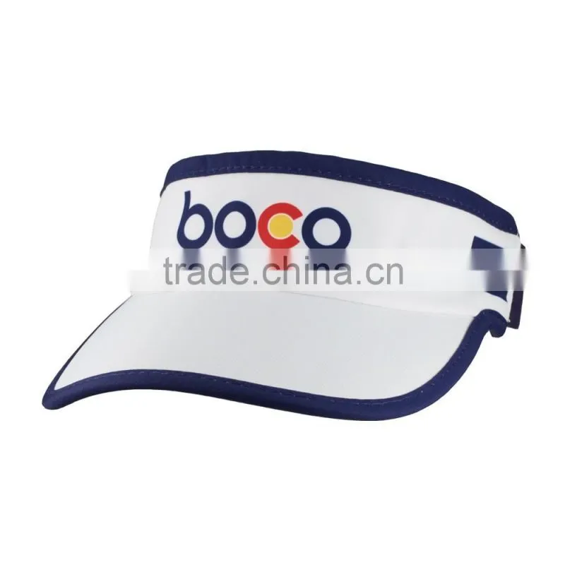 Protective sun running visor cap