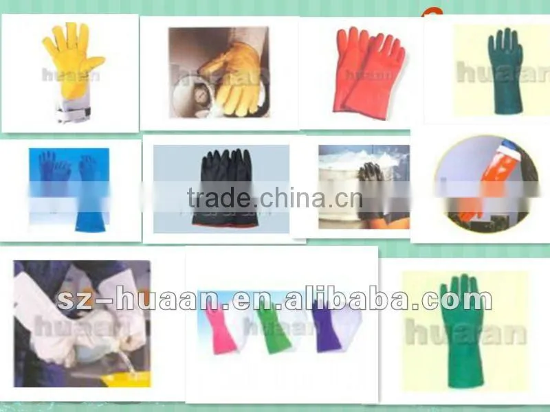 Supply working gloves leather safety gloves