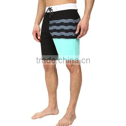 high quality men's beach shorts with back pocket wholesale