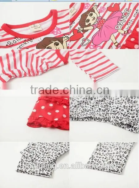 wholesale baby girls dora clothing sets cute and lovey girls outfits baby boutique clothes