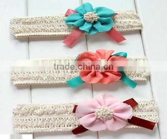 Bow Clip Headband for Baby Girls