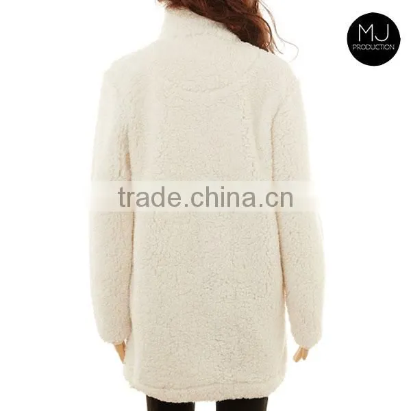 FACTORY wholesale plaid patch fleece sweatshirt