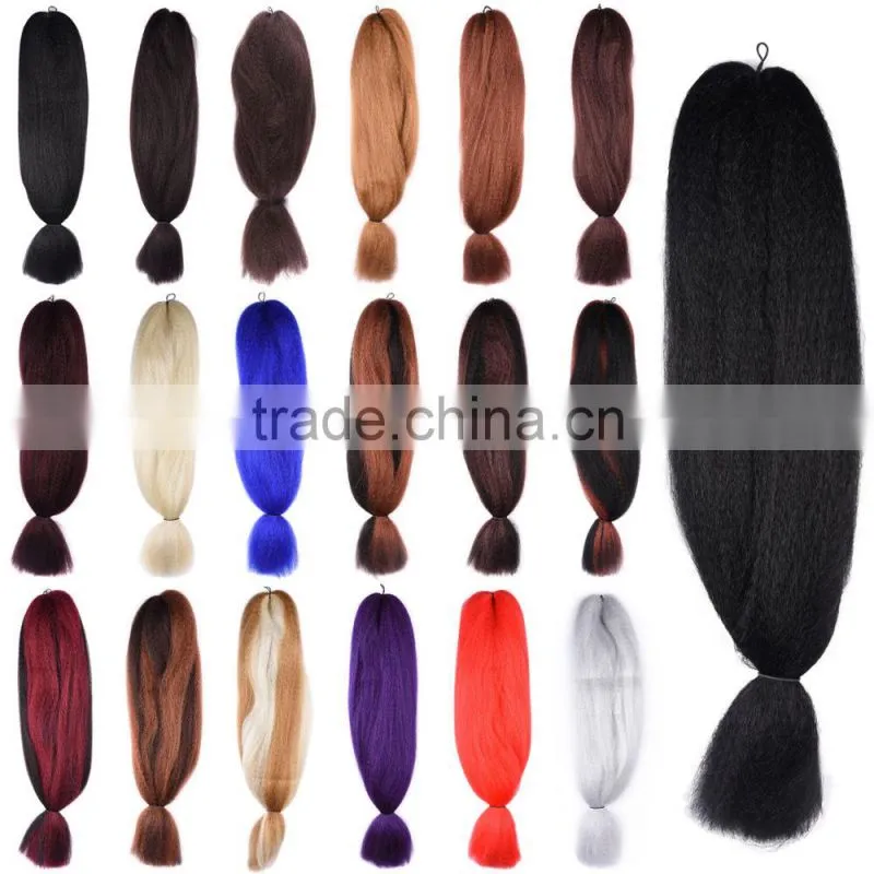 Factory price top quality yaki synthetic hair weave