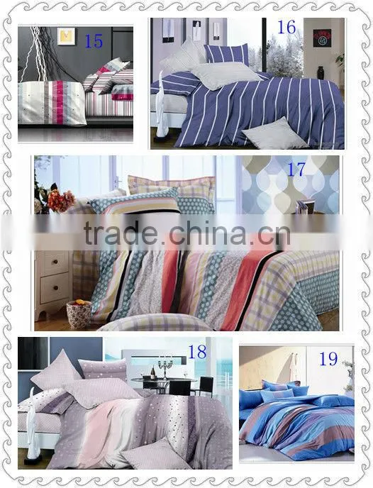 cotton printed bed sack &duvet cover&fitted sheet set