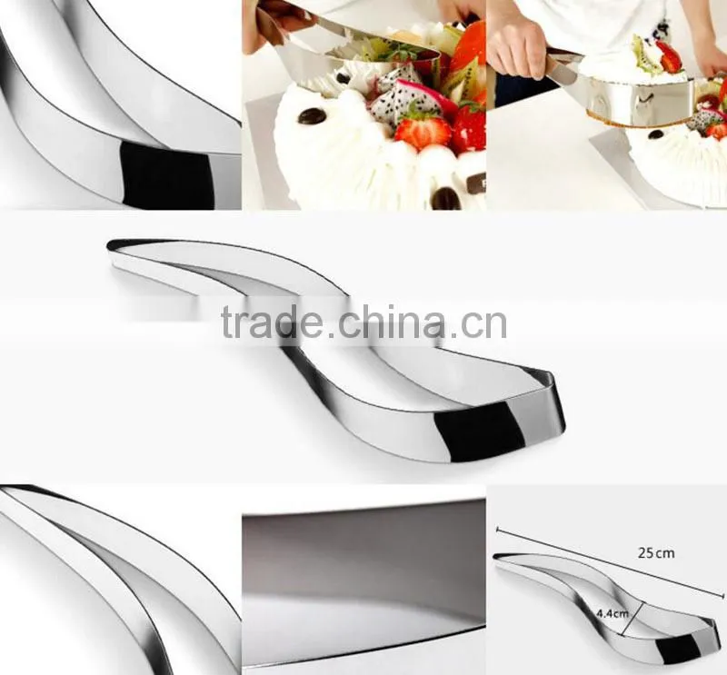 Amazon Hotting Food Grade Stainless Steel Cake Cutter,Cake Server Knife