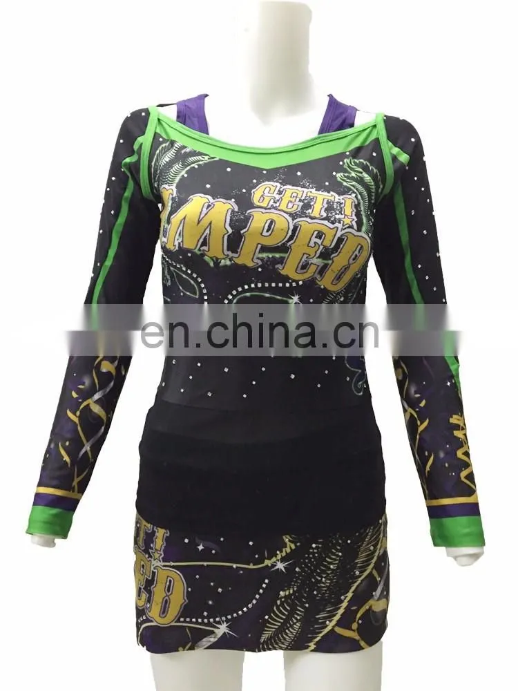 Design Hot Sell Custom Cheerleader Uniform Tennies Uniforms For Girls