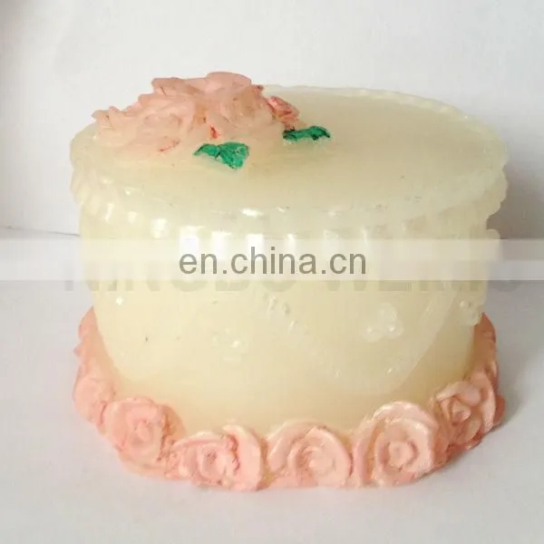 Caving Birthday Pink Birthday Cake Candles