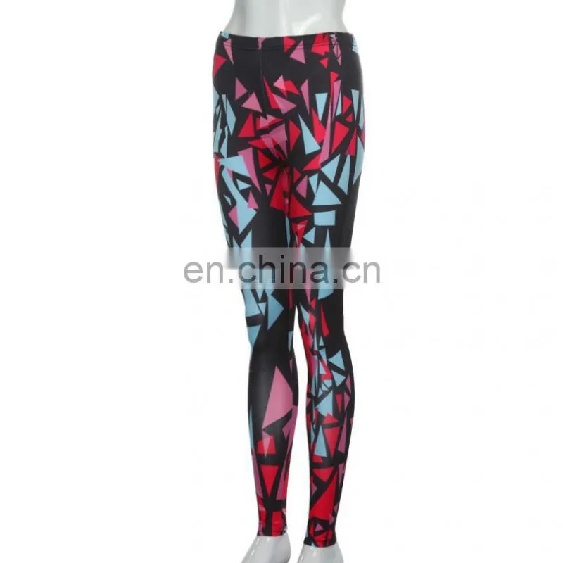 Female Body Shaper High Elasticity Yoga Pants High Waist Printed Leggings Tracksuit Running Fitness Pants