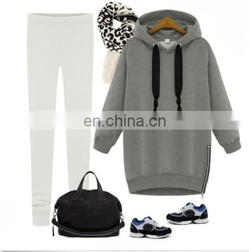 Online Shopping Fashion Women Long Sleeve Hoodie Sweatshirt Casual Hooded Coat Pullover Tops
