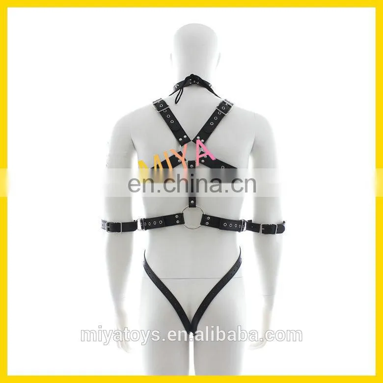 China mens leather body harness manufacturer