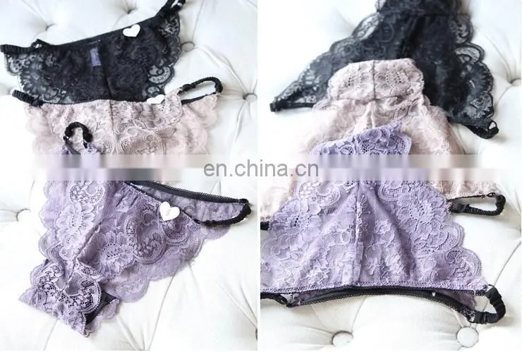 comfortable convertible bra set with brief panty