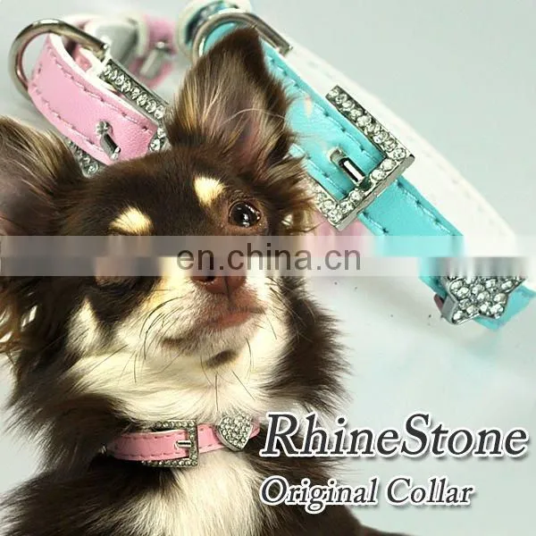 Bling bling pet grooming products, Inlay Diamond dog collar